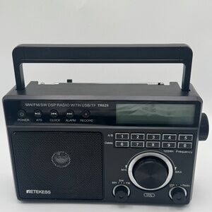 TR629 Radio FM/AM/SW LCD Digital Radio Recordable Sleep Timer TF/USB WORKING